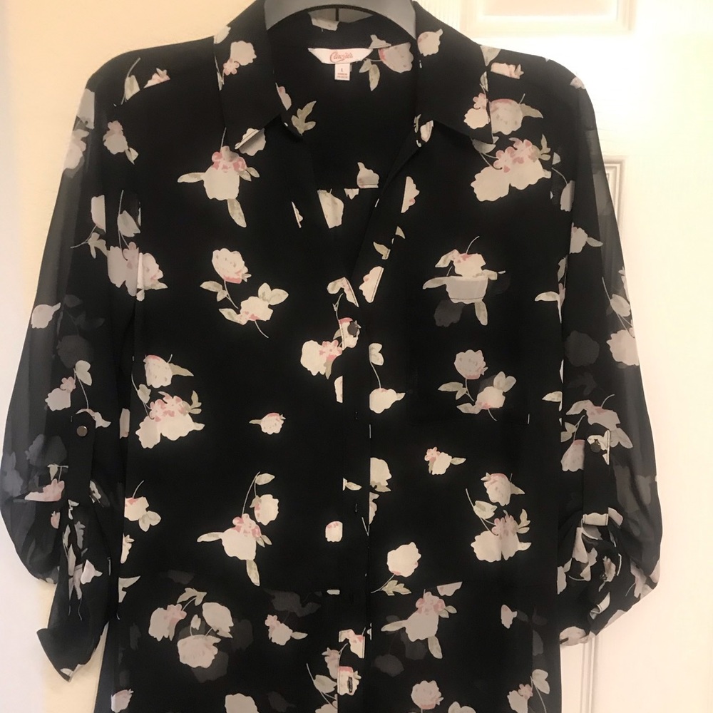 Women’s sheer top